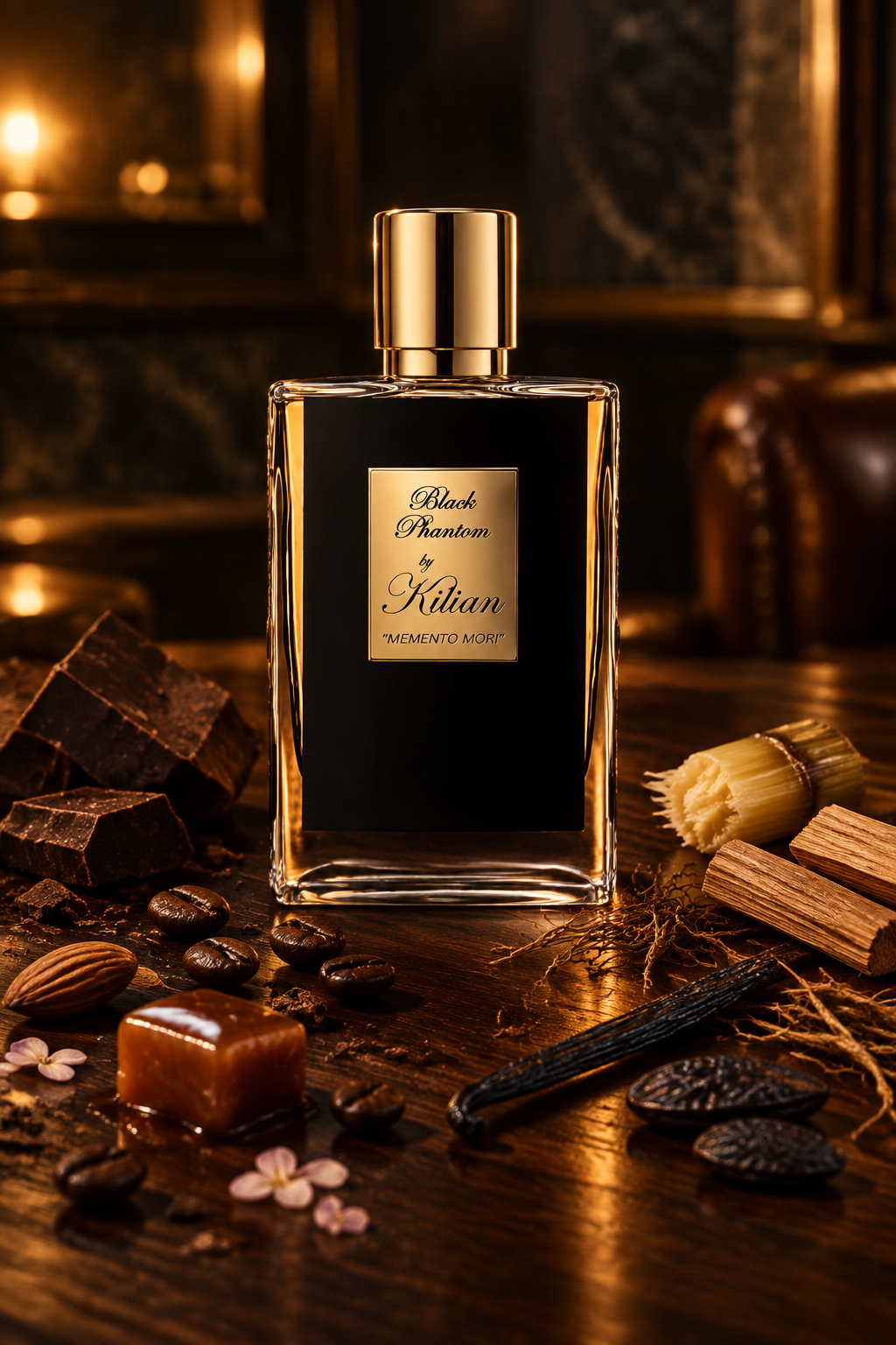 By Kilian Black Phantom — Dark Gourmand Luxury Campaign