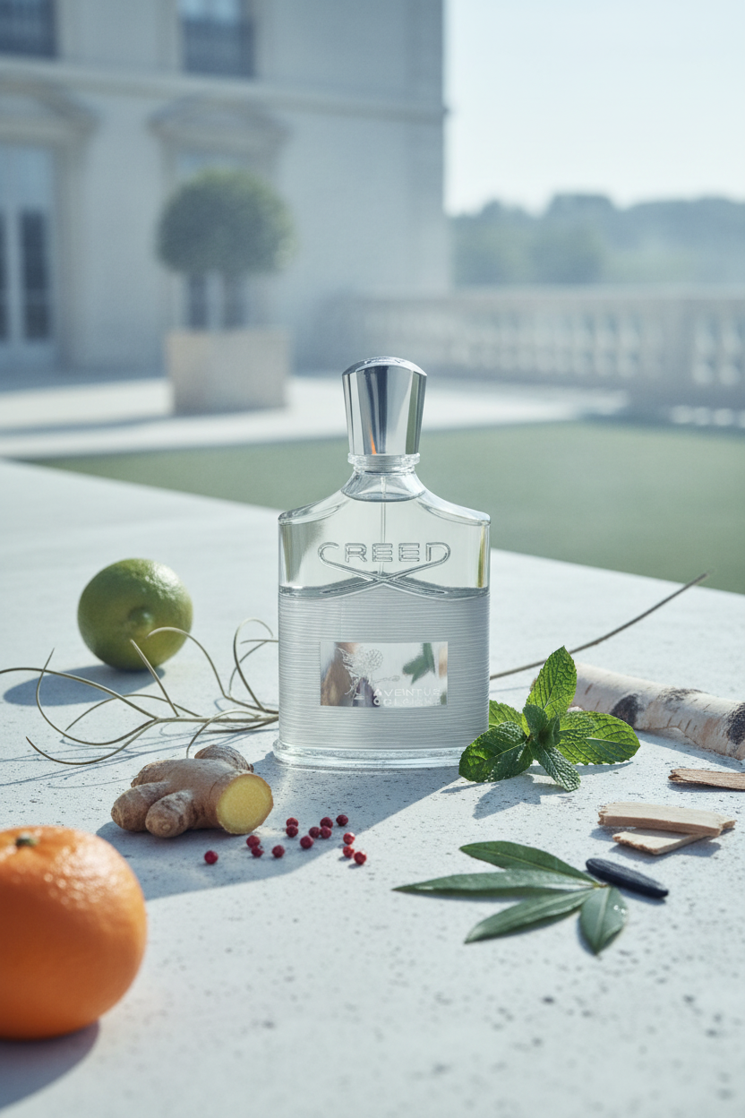 Creed Aventus Cologne — European Luxury Still Life Campaign