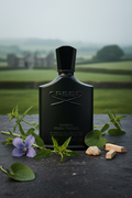 Creed Green Irish Tweed — Matte Black Irish Estate Campaign