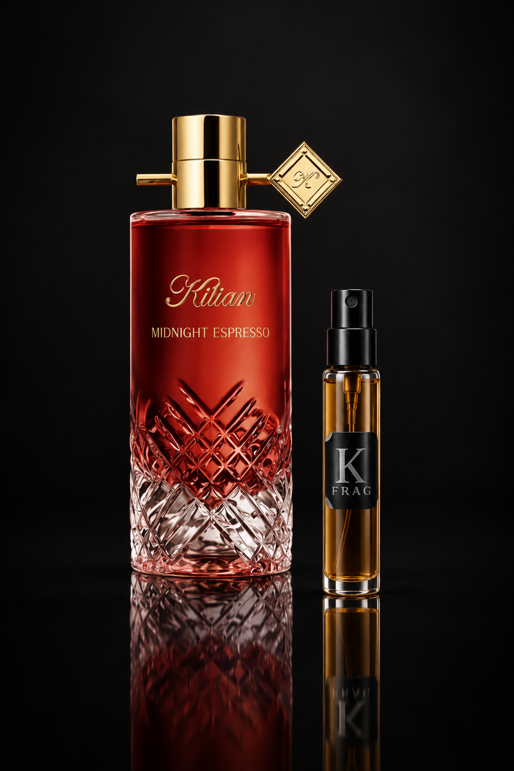 Guerlain с кехлибарена течност в цилиндричния декант