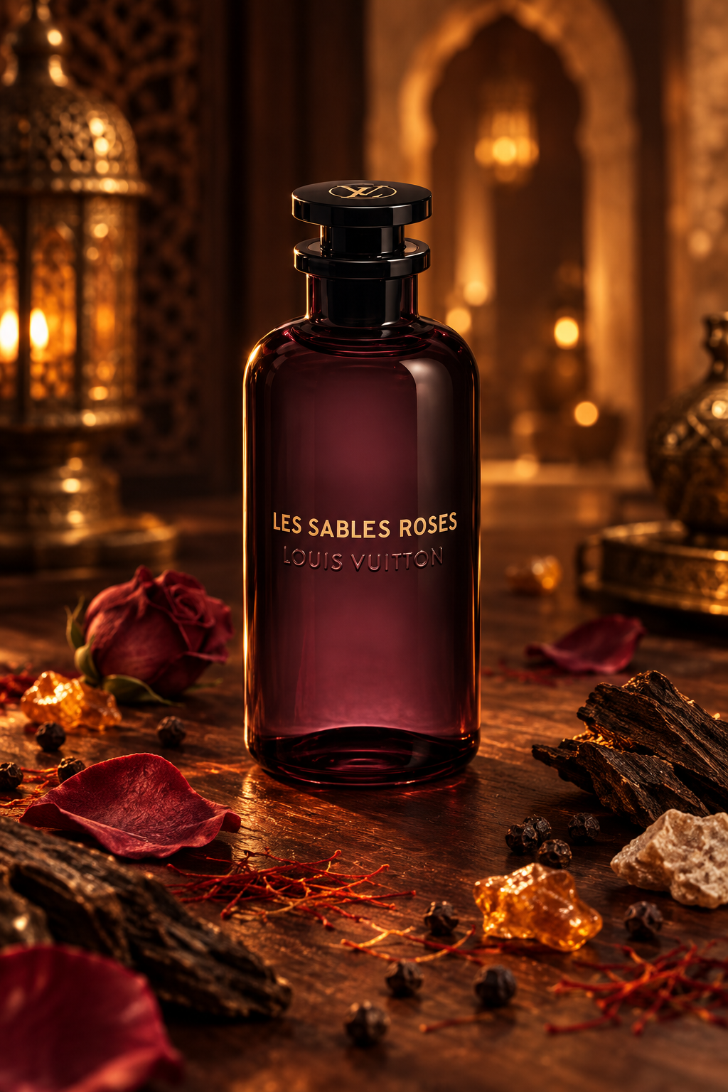 Louis Vuitton Les Sables Roses — Oriental Rose Luxury Campaign