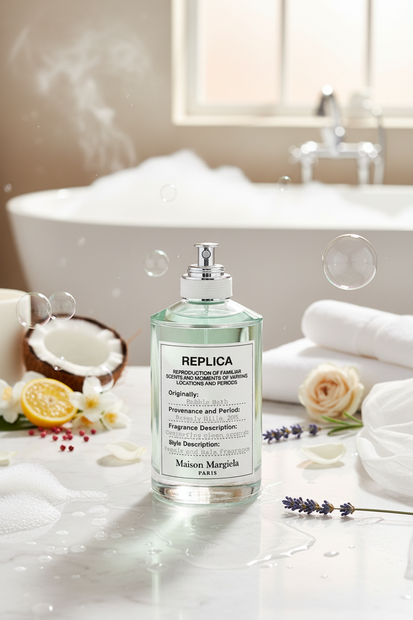 Maison Margiela Replica Bubble Bath — Spa Campaign