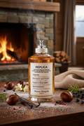 Maison Margiela Replica By The Fireplace — Alpine Cabin Campaign