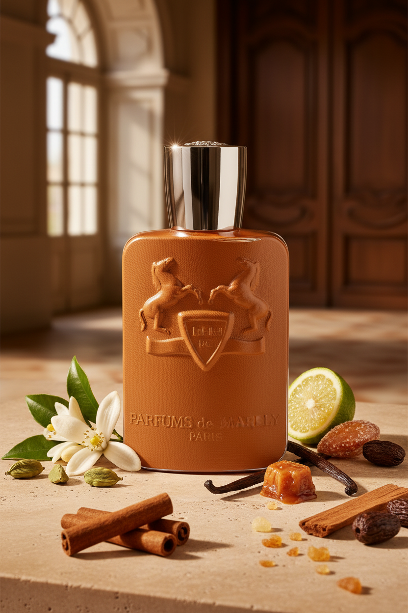 Parfums de Marly Althaïr — French Château Luxury Still Life