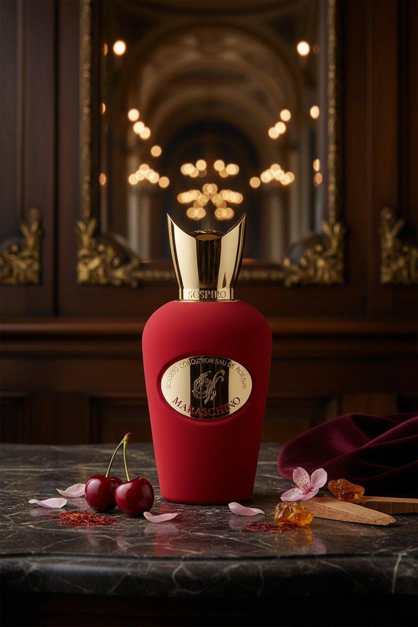 Sospiro Maraschino — Italian Palazzo Evening Campaign