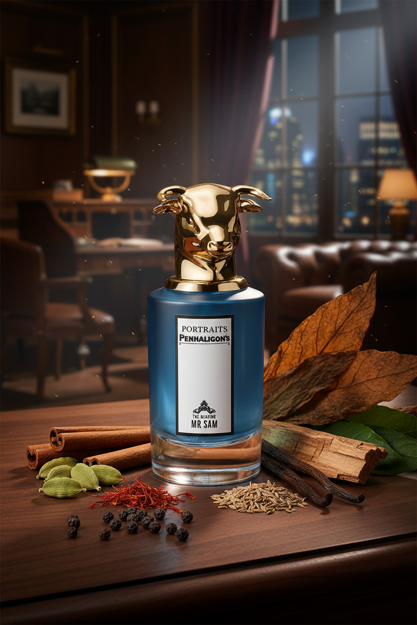 The Blazing Mr Sam by Penhaligon's — Gentleman's Interior Campaign