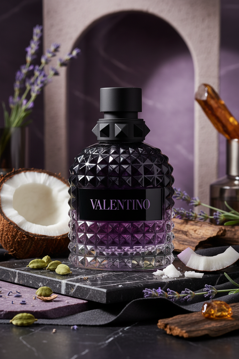 Дизайнерски мъжки парфюм отливка - Valentino / Uomo Born in Roma Purple Melancholia