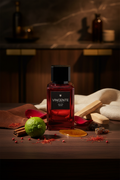Vicente Parfums Million Bucks — Deep Red Bottle Campaign